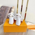 Louis Vuitton LV Women Shake Sandal White Patent Calf Leather 9.5 Cm Heel - Image 6