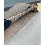 Louis Vuitton LV Women Vavin Chain Wallet Tourterelle Gray Embossed Cowhide Leather – Image 10