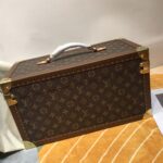 Louis Vuitton Unisex Coffret Tresor 24 Monogram Canvas Microfiber Lining Golden Brass - Bild 3