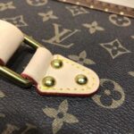 Louis Vuitton Unisex Coffret Tresor 24 Monogram Canvas Microfiber Lining Golden Brass - Bild 8