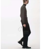 Louis Vuitton Unisex Fastline Wearable Wallet Black Cowhide Leather (8)