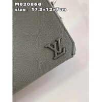 Louis Vuitton Unisex Fastline Wearable Wallet Khaki Green Cowhide Leather (2)