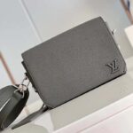 Louis Vuitton Unisex Fastline Wearable Wallet Khaki Green Cowhide Leather - Bild 4