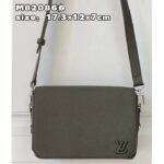 Louis Vuitton Unisex Fastline Wearable Wallet Khaki Green Cowhide Leather - Bild 2