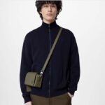 Louis Vuitton Unisex Fastline Wearable Wallet Khaki Green Cowhide Leather - Bild 12