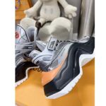 Louis Vuitton Women LV Archlight 2.0 Platform Sneaker Grey Silver 5 Cm Heel – Bild 9