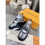 Louis Vuitton Women LV Archlight 2.0 Platform Sneaker Grey Silver 5 Cm Heel – Bild 6