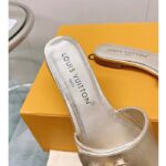 Louis Vuitton Women LV Shake Flat Mule Gold Metallic Lambskin Leather - Image 9