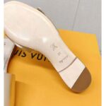 Louis Vuitton Women LV Shake Flat Mule Gold Metallic Lambskin Leather - Image 10