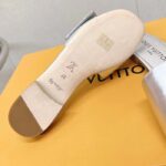 Louis Vuitton Women LV Shake Flat Mule Silver Metallic Lambskin Leather - Image 10