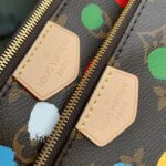 Louis Vuitton Women LV x YK Multi Pochette Accessoires Monogram Coated Canvas 3D Painted Dots - Imagen 9