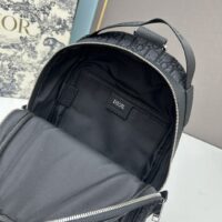 Dior Unisex CD Mini Rider Sling Bag Black Beige Dior Oblique Jacquard (1)