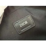Dior Unisex CD Safari Bag with Strap Black CD Diamond Canvas - immagine 10