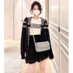 Dior Women CD 30 Montaigne Avenue Bag Ethereal Gray Box Calfskin - Bild 12