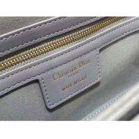 Dior Women CD 30 Montaigne Avenue Bag Ethereal Gray Box Calfskin (8)