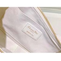 Dior Women CD Lounge Bag Latte Supple Macrocannage Lambskin (2)