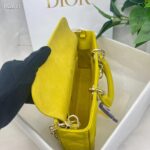 Dior Women CD Medium Lady D-Joy Bag Sage Green Cannage Lambskin - Image 6