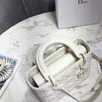 Dior Women CD Medium Lady Dior Bag Latte Cannage Lambskin (1)