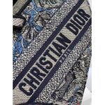 Dior Women CD Saddle Bag Denim Multicolor Dior Jardin Magique Embroidery - Image 10