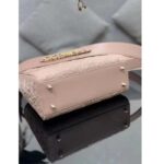 Dior Women CD Small Lady Dior My ABCDior Bag Pink Quilted-Effect Lambskin - Imagen 6