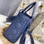 Dior Women Small Lady Dior My Abcdior Bag Royal Blue Cannage Lambskin - Bild 3