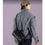 Gucci GG Unisex Small Duffle Bag Tonal Double G Black Leather - Imagen 11