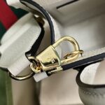 Gucci Unisex Animal Print Mini Tote Bag Beige Ebony GG Supreme Canvas - Imagen 9