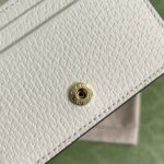 Gucci Unisex Animals Print Card Case Wallet Beige Ebony GG Supreme Canvas - immagine 10