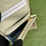 Gucci Unisex GG Animals Print Card Case Wallet Beige Ebony GG Supreme Canvas - immagine 7