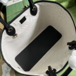 Gucci Unisex GG Ophidia Medium Tote Bag Black Leather Double G - immagine 9