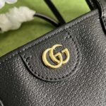 Gucci Unisex GG Ophidia Medium Tote Bag Black Leather Double G - immagine 8