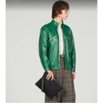 Gucci Unisex Jumbo GG Medium Messenger Bag Black Canvas Zip Closure - immagine 12