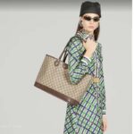Gucci Unisex Ophidia Medium Tote Bag Beige Ebony GG Supreme Canvas – Image 12