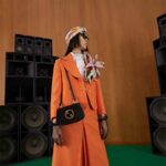 Gucci Women GG Blondie Mini Bag Black Leather Round Interlocking G - Bild 7