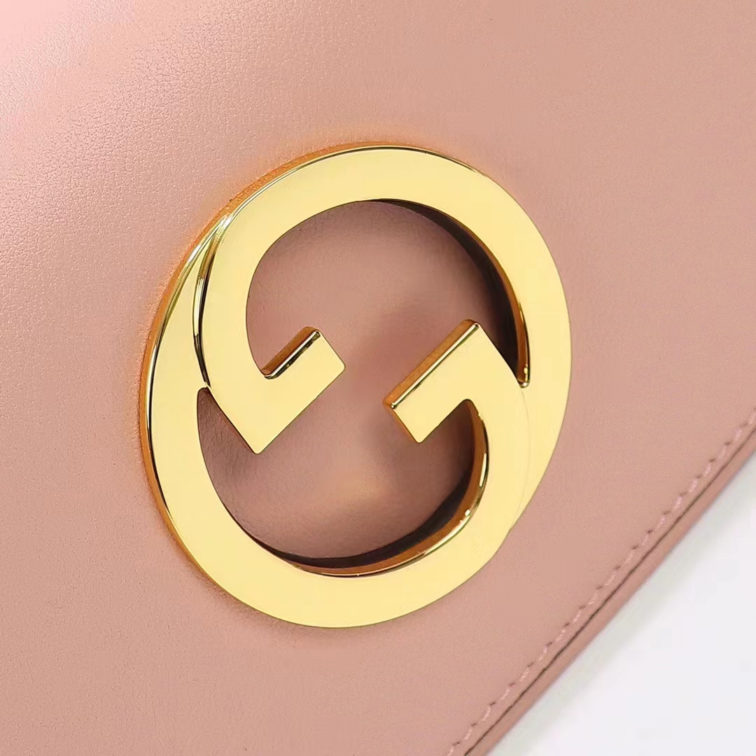 Gucci Women GG Blondie Mini Bag Light Pink Round Interlocking G (2)