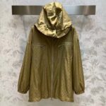 Gucci Men GG Hooded Jacket Light Camel GG Nylon Jacquard - immagine 3