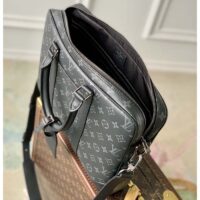 Louis Vuitton LV Men Porte-Documents Voyage PM Monogram Eclipse Coated Canvas (12)