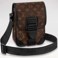 Louis Vuitton LV Unisex Archy Messenger PM Bag Monogram Macassar Coated Canvas (3)