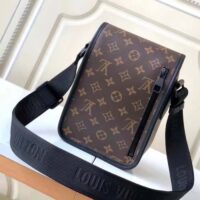 Louis Vuitton LV Unisex Archy Messenger PM Bag Monogram Macassar Coated Canvas (3)