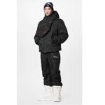 Louis Vuitton LV Unisex Discovery Bumbag Black Nylon Cowhide Leather - Image 11