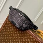 Louis Vuitton LV Unisex Discovery Bumbag Black Nylon Cowhide Leather - Image 2