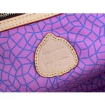 Louis Vuitton LV Unisex LV x YK Keepall 45 Monogram Coated Canvas Colorful Pumpkin Print - Image 9