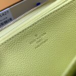 Louis Vuitton LV Unisex Zippy Wallet Yellow Monogram Empreinte Embossed Supple Grained Cowhide – Image 10