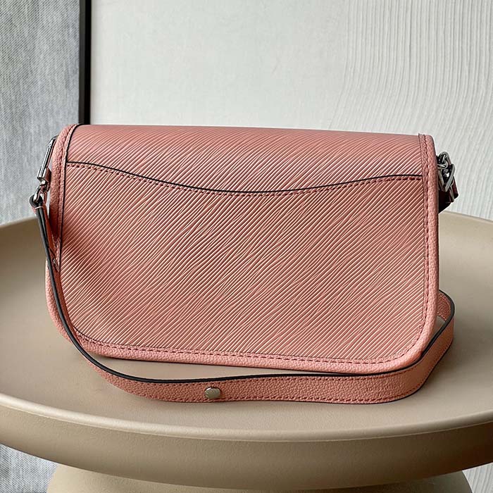 Louis Vuitton LV Women Buci Crossbody Light Pink Epi Grained Smooth Cowhide Leather (6)