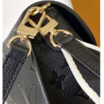 Louis Vuitton LV Women Diane Black Embossed Supple Grained Cowhide Leather - Image 9