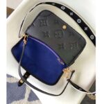 Louis Vuitton LV Women Diane Black Embossed Supple Grained Cowhide Leather - Image 7