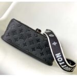 Louis Vuitton LV Women Diane Black Embossed Supple Grained Cowhide Leather - Image 4