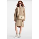 Louis Vuitton LV Women Diane Crème Beige Embossed Supple Grained Cowhide Leather – Bild 11