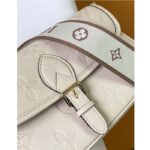 Louis Vuitton LV Women Diane Crème Beige Embossed Supple Grained Cowhide Leather – Bild 8