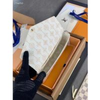 Louis Vuitton LV Women Félicie Pochette Damier Azur Coated Canvas Cotton (9)